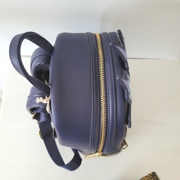 DISNEY X LOUNGEFLY Cinderella Castle Backpack & Wallet Matching Bundle - Picture 8 of 16